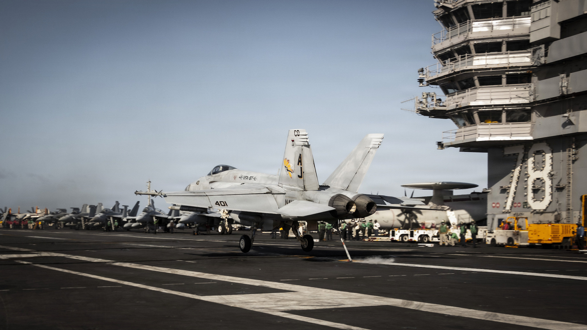 US Enhances Naval Air Power in Southcom with Arrival of USS Gerald R. Ford and Nine Embarked Squadrons