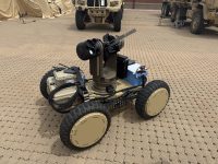 defensescoop.com - Drew F. Lawrence - Two days, one drone killer: How defense companies built a wheeled counter-UAS robot at the Army's Operation Jailbreak