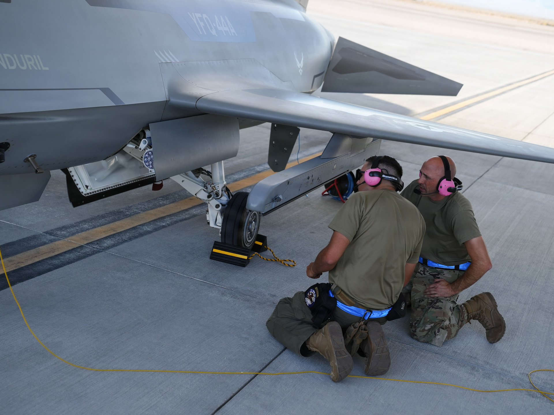 Air Force starting to game out sustainment framework for CCA drones
